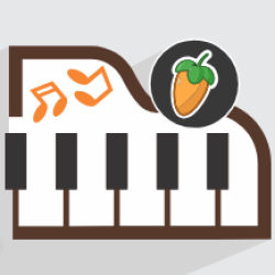 آموزش تنظیم قطعات مختلف با پیانو در اف ال استودیو FL Studio + گواهینامه