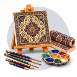 آموزش طراحی و نقاشی فرش