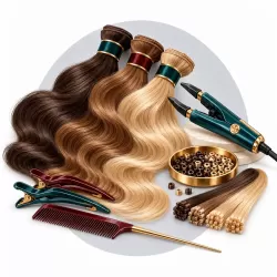 آموزش اکستنش مو