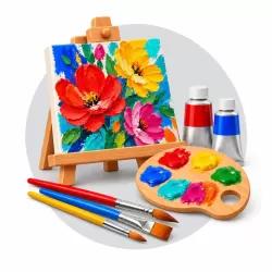 آموزش نقاشی اکریلیک