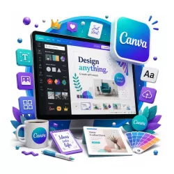 آموزش نرم افزار کنوا canva