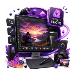 آموزش نرم افزار افینیتی فتو affinity photo