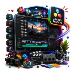 آموزش نرم افزار داوینچی رزالو davinci resolve
