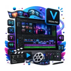 آموزش نرم افزار وگاس پرو vegas pro