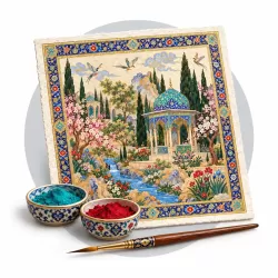 آموزش نگارگری (نقاشی مینیاتور)