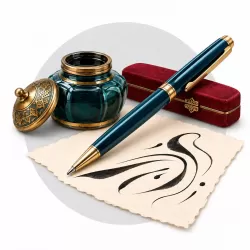 آموزش خوشنویسی با خودکار
