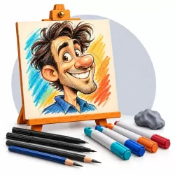 آموزش نقاشی کاریکاتور