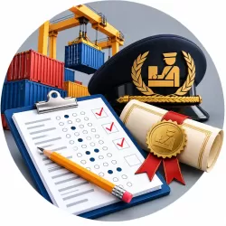 آمادگی آزمون تعیین صلاحیت حرفه‌ای گمرک