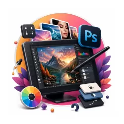 آموزش نرم افزار فتوشاپ adobe photoshop