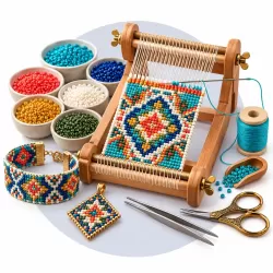 آموزش منجوق بافی
