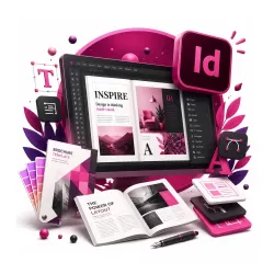 آموزش نرم افزار ایندیزاین adobe indesign