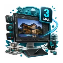 آموزش نرم افزار تری دی مکس 3d max
