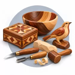 آموزش صنایع دستی چوبی