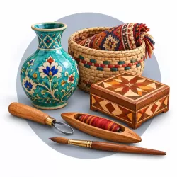 دوره های کاربردی صنایع دستی