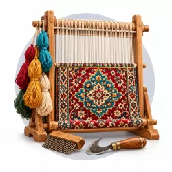 آموزش قالی بافی و هنر فرش