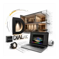 آموزش نرم افزار دیالوکس dialux